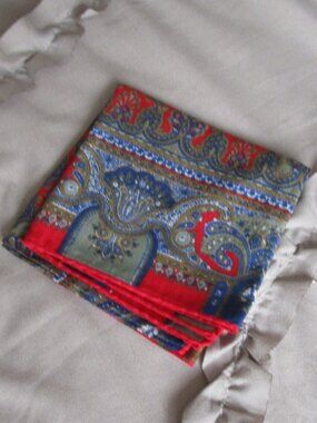 100% cotton printed bandana scarf